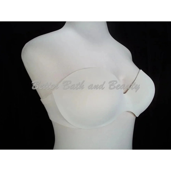 34B Warners 1693 This is Not a Bra Strapless UW Bra Ivory NO STRAPS  Excellent P - Picture 2 of 3